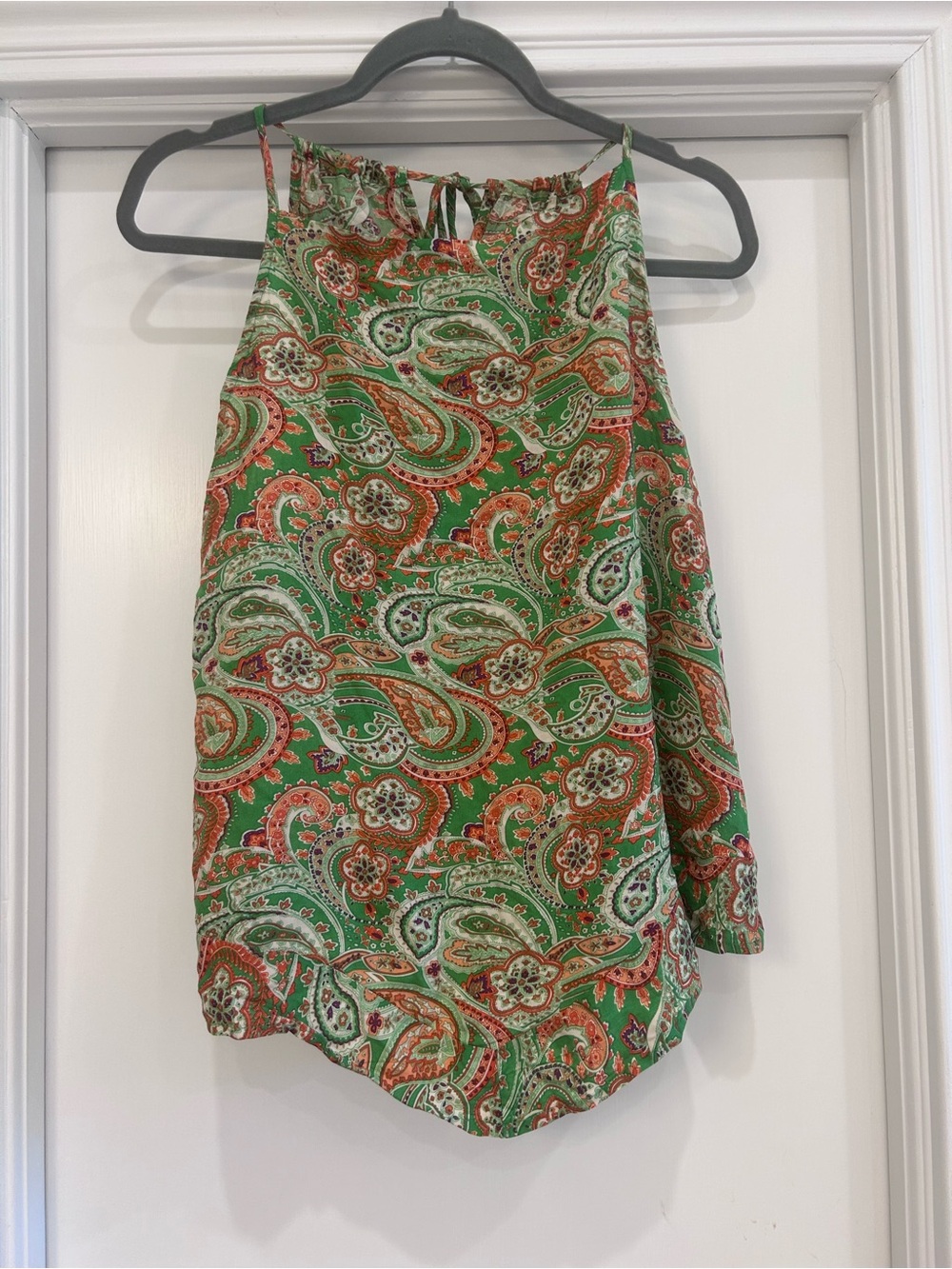 Natural Life Paisley Tie String Halter